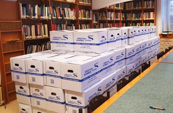 4000 kötetes adomány a Régészettudományi Intézetnek